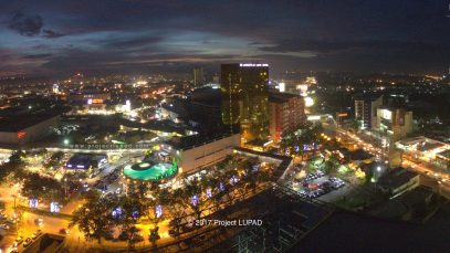 Dusk to dark of Cagayan de Oro’s Central Business District