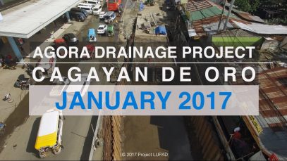 Agora Drainage Project January 2017 Progress Update