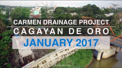 Carmen Drainage Project January 2017 Progress Update