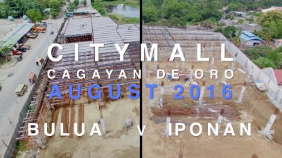 VIDEO: CityMall Bulua v CityMall Iponan August 2016 Progress Update