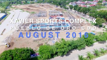 Xavier Sports Complex August 2016 Progress Update