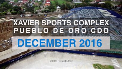 Xavier Sports Complex December 2016 Progress Update