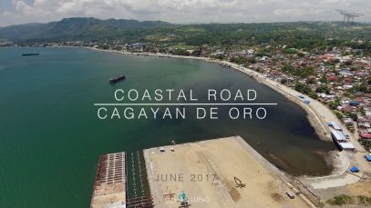 Uncut: Coastal Road Cagayan de Oro June 2017 Progress Update 4K