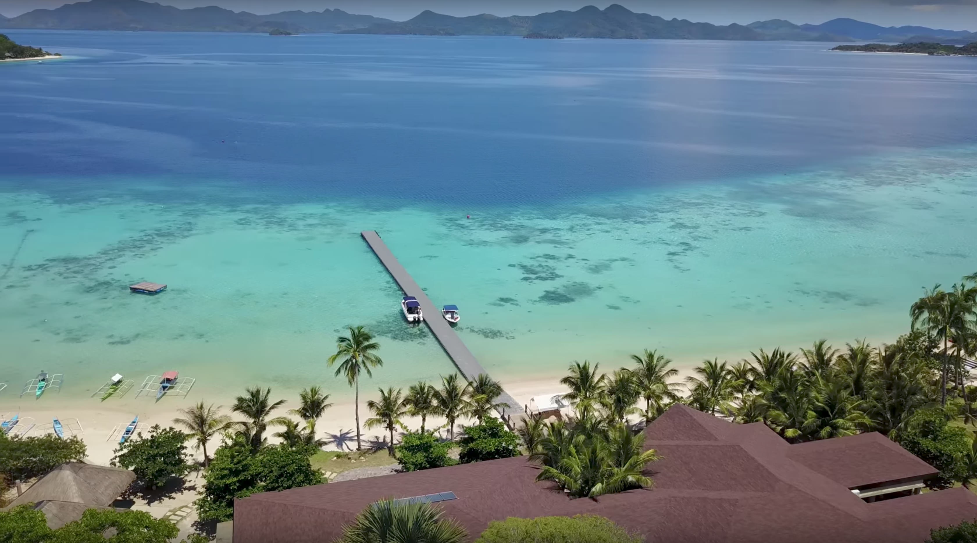 VIDEO Coron Palawan Aerial Tour