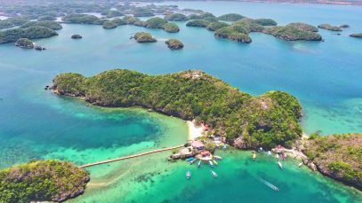 Hundred Islands Philippines Aerial Tour Project LUPAD JPG