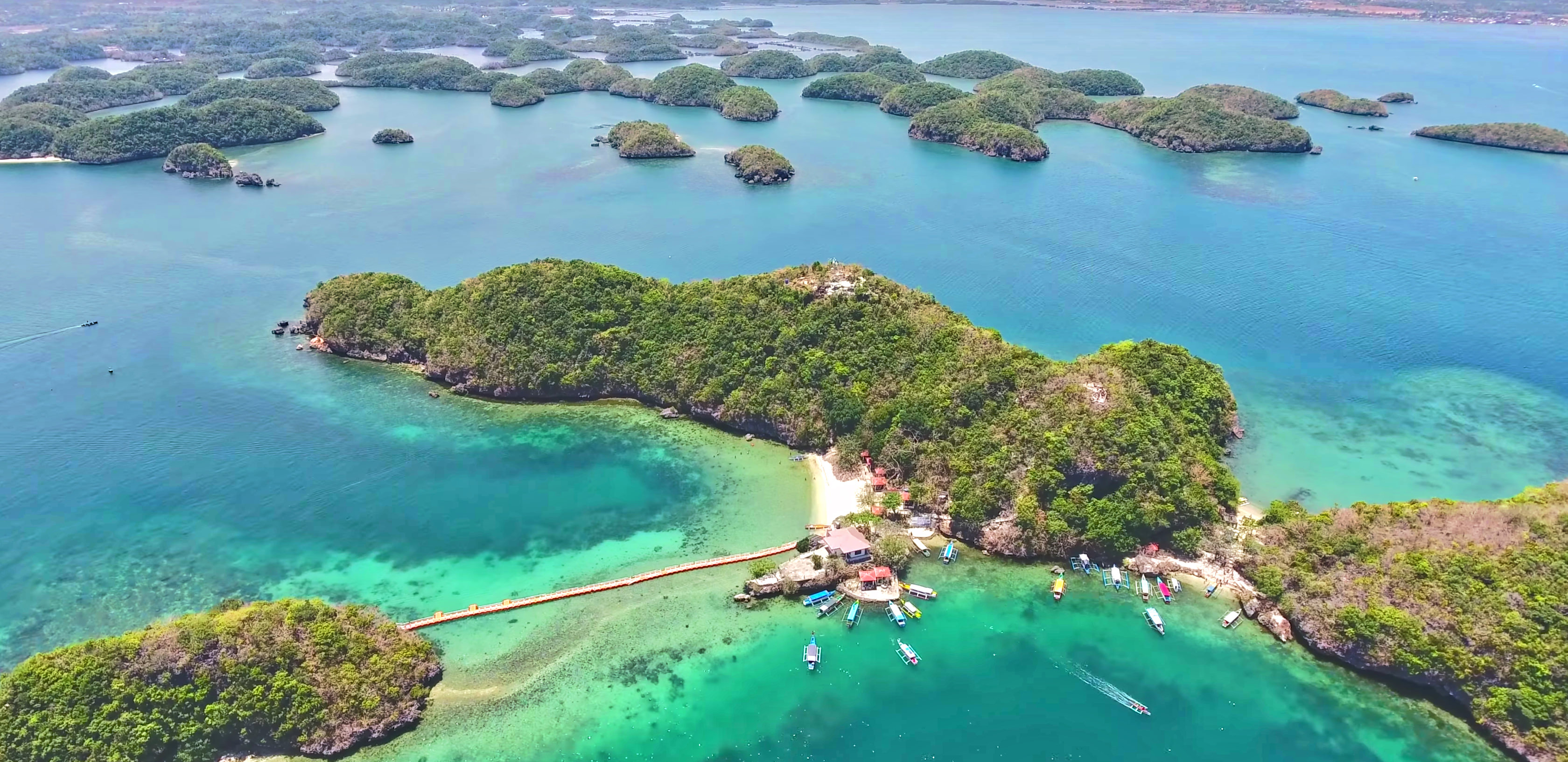 VIDEO Hundred Islands Philippines Aerial Tour