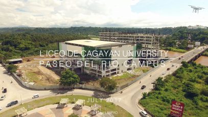Liceo de Cagayan University Paseo del Rio Campus July 2017 Progress Update 4K Project LUPAD JPG