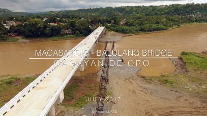 Macasandig – Balulang Bridge July 2017 Progress Update 4K Project LUPAD JPG