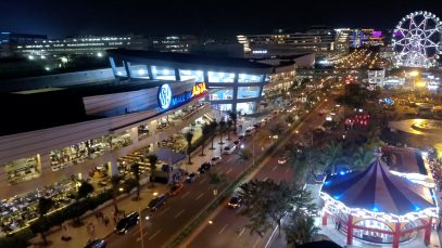 SM Mall of Asia By The Bay Amusement Park Aerial Tour at Night Project LUPAD JPG
