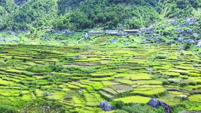 Sagada Rice Terraces Aerial Tour Project LUPAD JPG