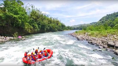 White Water Rafting in Cagayan de Oro River Aerial Tour Project LUPAD JPG