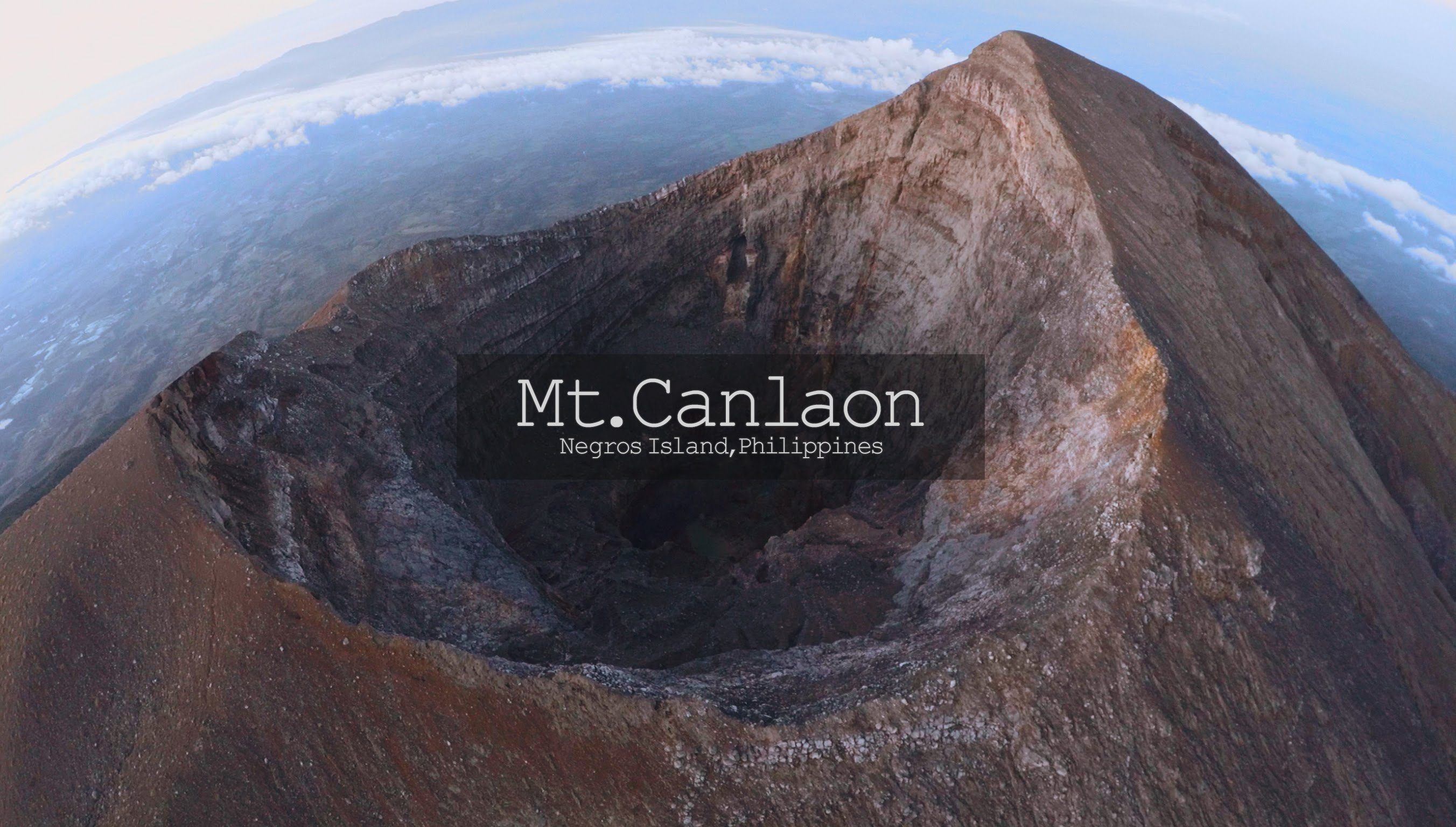 VIDEO: Kanlaon Volcano Philippines Aerial Tour 