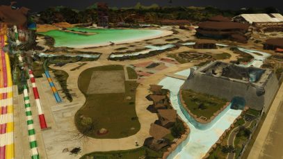 3D Map of Seven Seas Waterpark and Resort September 2017 Project LUPAD JPG