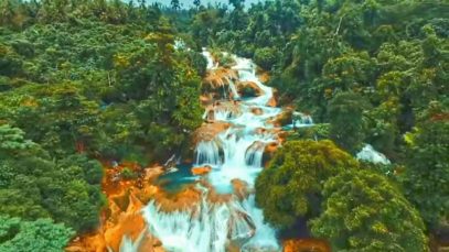 Aliwagwag Falls Davao Oriental Aerial Tour Project LUPAD JPG