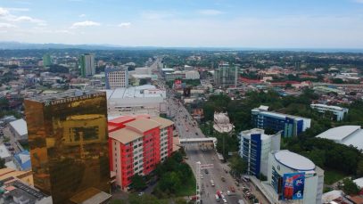 C.M. Recto Avenue Cagayan de Oro Aerial Photo JPG
