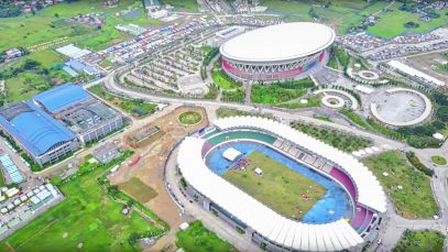 Philippine Arena Aerial Tour Project LUPAD