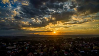 Beautiful Aerial Sunset at Uptown Pueblo de Oro Cagayan de Oro Project LUPAD