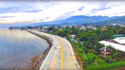 Cagayan de Oro Coastal Road November 2017 Progress Aerial Update Project LUPAD