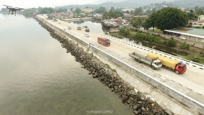Cagayan de Oro Coastal Road Opening Aerial View Copyright to Project LUPAD 2
