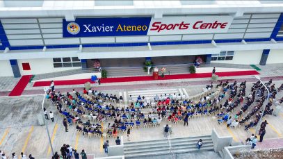 Xavier Ateneo Sports Centre Blessing December 16 2017 Copyright to Project LUPAD 2