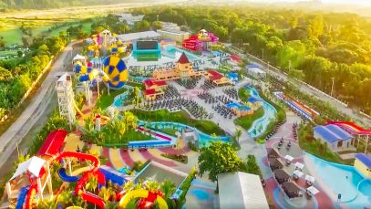 Aqua Planet Pampanga Aerial Soft Opening Project LUPAD