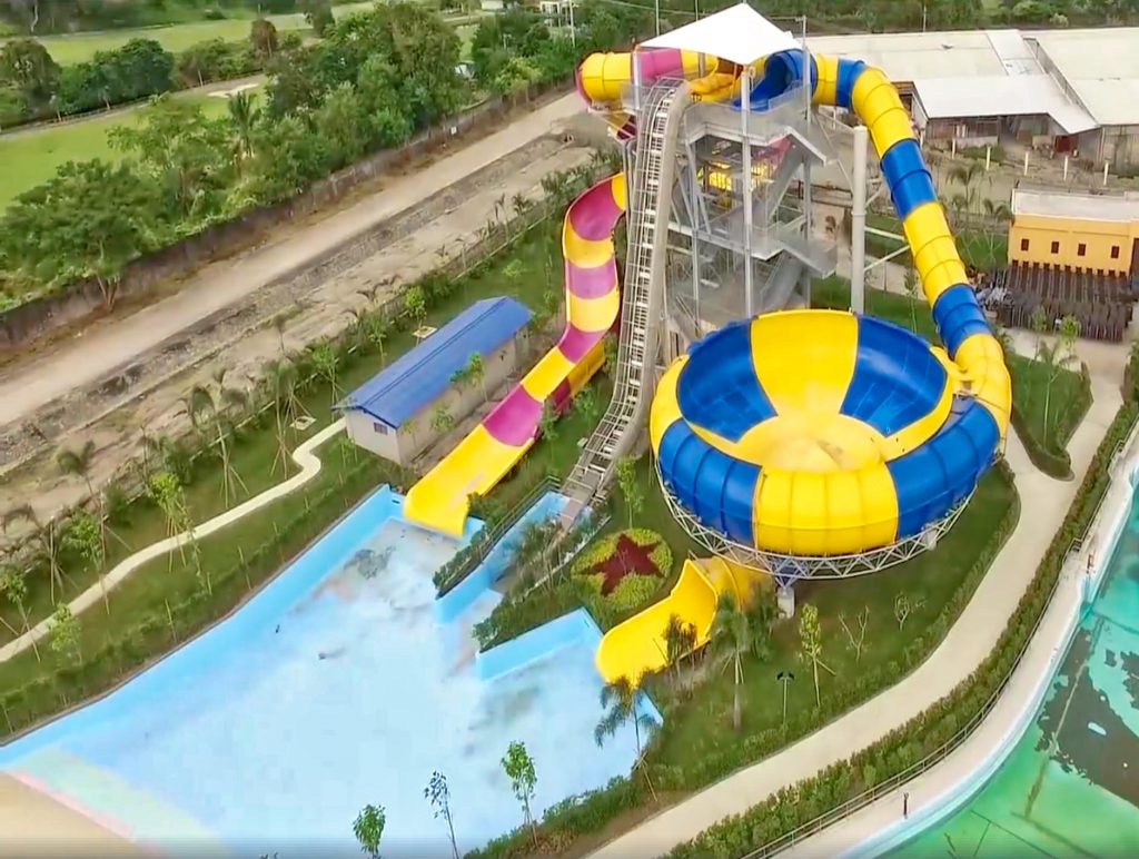 PHOTOS Aqua Waterpark Philippines Aerial View
