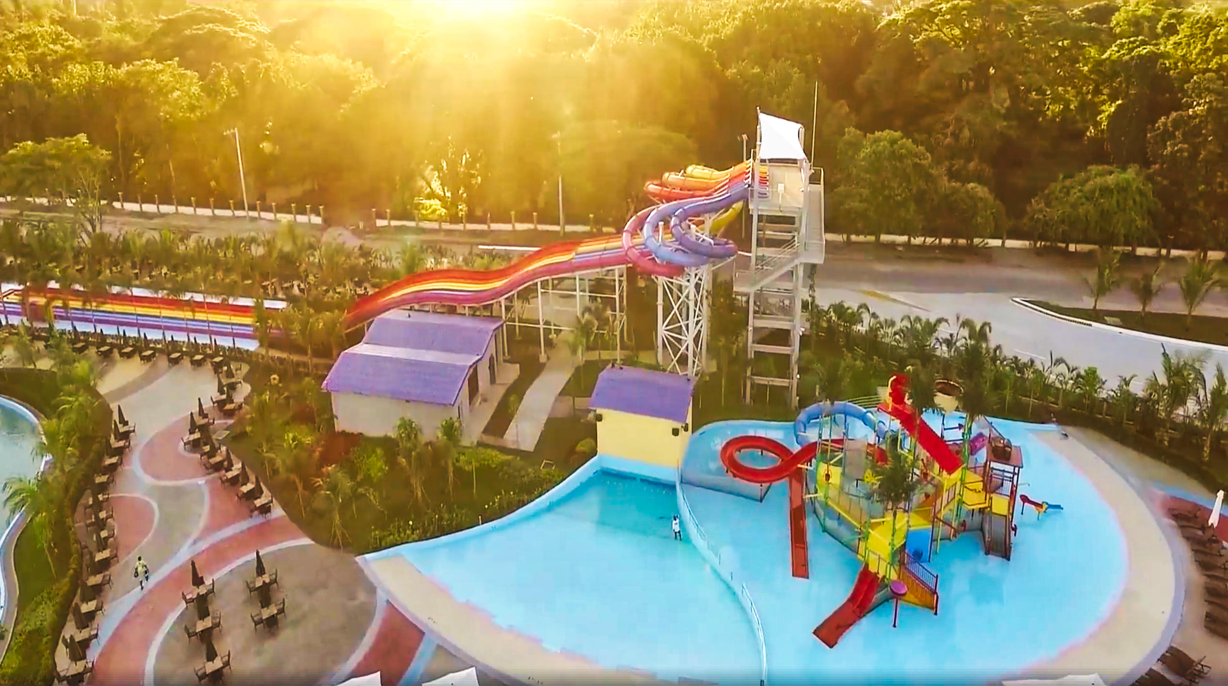 PHOTOS Aqua Waterpark Philippines Aerial View