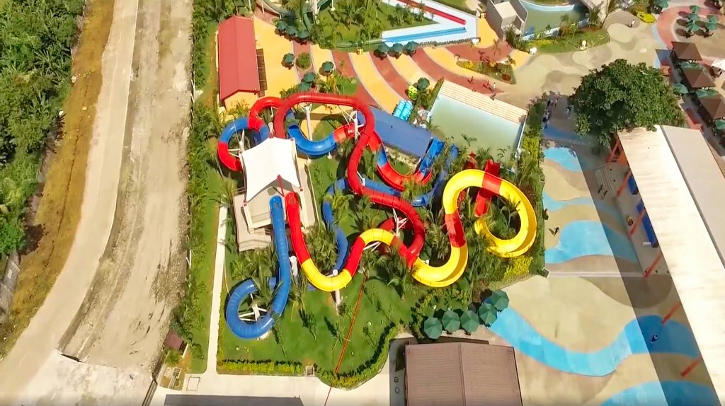 PHOTOS Aqua Waterpark Philippines Aerial View