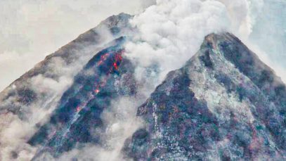 Mayon Volcano Crater Aerial Inspection January 17, 2018 PHIVOLCS – Project LUPAD 5