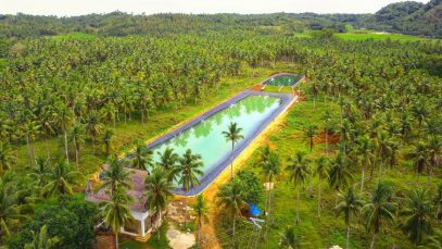 Siargao Wakepark Aerial View Project LUPAD
