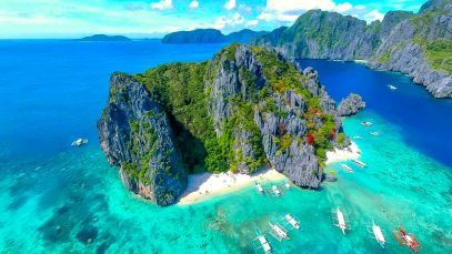 Spectacular El Nido Palawan Philippines Aerial View Project LUPAD