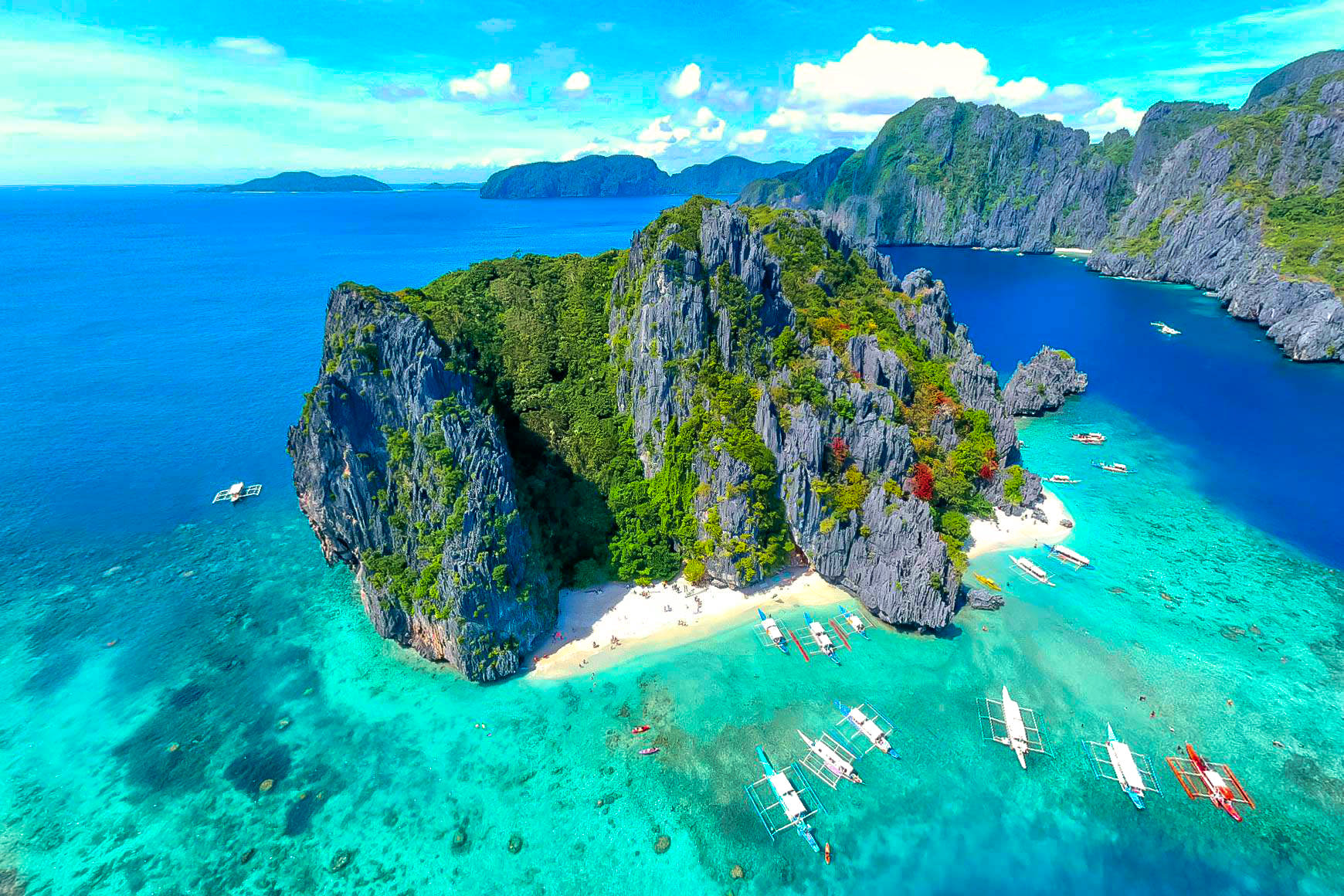 tourist destination in el nido palawan