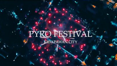 1st Kidapawan Pyro Festival Aerial View Project LUPAD