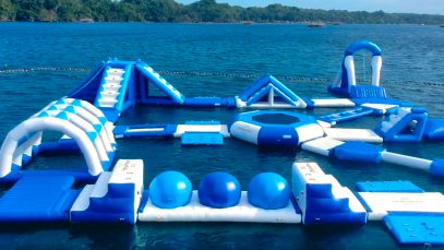 Andana Resort Floating Waterpark Guimaras Philippines Aerial View Project LUPAD