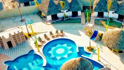 Explore Safari Hotel and Villas Aerial View Vigan Ilocos Sur Philippines Project LUPAD