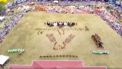 Kaamulan Festival 2018 Street Dancing Competition Aerial Coverage Project LUPAD