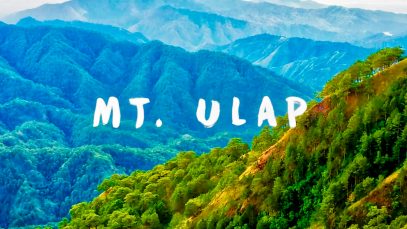 Mount Ulap Benguet Aerial View Project LUPAD
