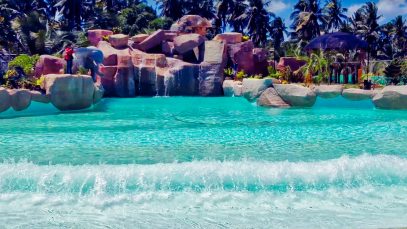 New Wave Pool at Maze Parks and Resort Aerial View Project LUPAD