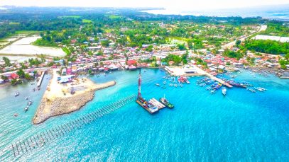 Opol Port in Misamis Oriental Aerial View Project LUPAD