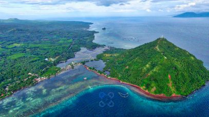 Red Sand Beach in Talisayan Misamis Oriental Aerial View Project LUPAD