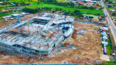 Robinsons Place Valencia March 2018 Progress Update Aerial View Copyright to Project LUPAD 6