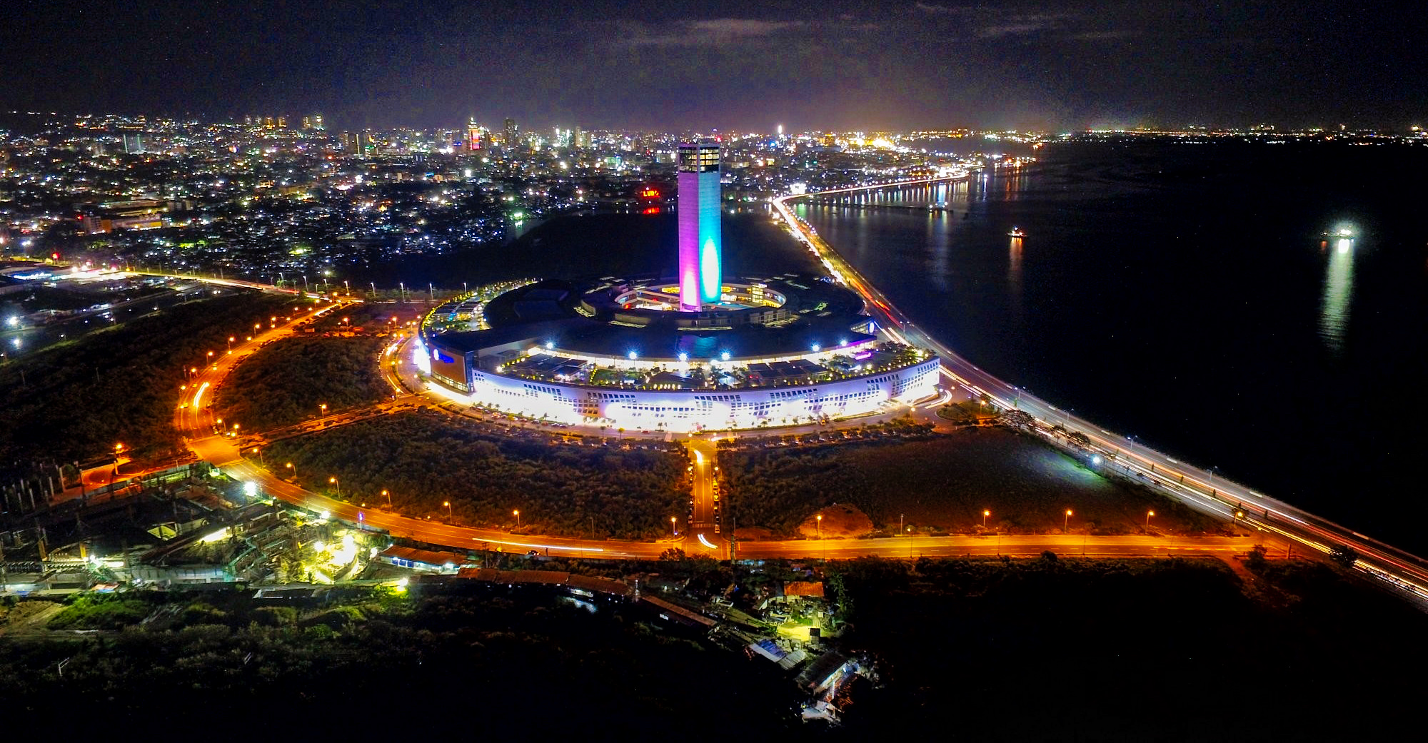 cebu city tourist spot at night