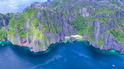 Stunning Aerial View of El Nido Palawan Philippines Project LUPAD