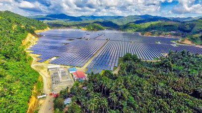 Toledo Cebu Solar Farm Aerial View Project LUPAD