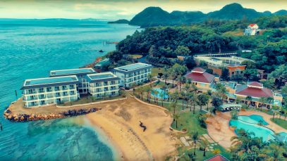 Misibis Bay Tropical Island Getaway Aerial Tour Project LUPAD