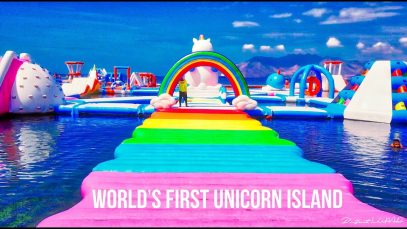 World’s First Unicorn Island at Inflatable Island Subic