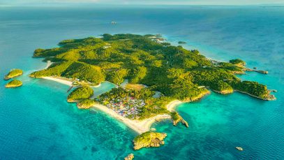 Carnaza Island Daanbantayan Cebu Aerial View Project LUPAD