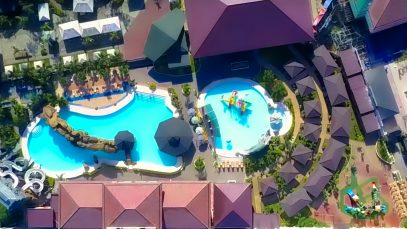 Cebu Westown Lagoon Water Park Aerial Tour Project LUPAD