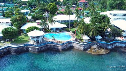 Paras Beach Resort Camiguin Aerial View Copyright to Project LUPAD 23
