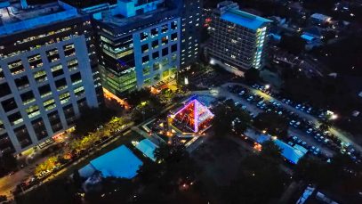 VIDEO- The Pyramid at Cebu IT Park Aerial View Project LUPAD